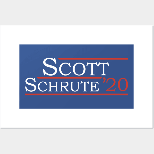 Scott | Schrute 2020 Wall Art by scribblejuice